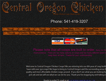 Tablet Screenshot of cochickencoops.com